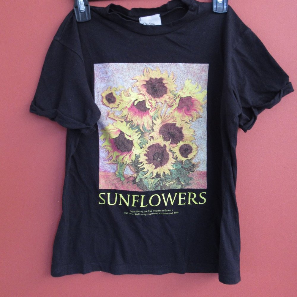Dirtee laundry sunflower shirt XS